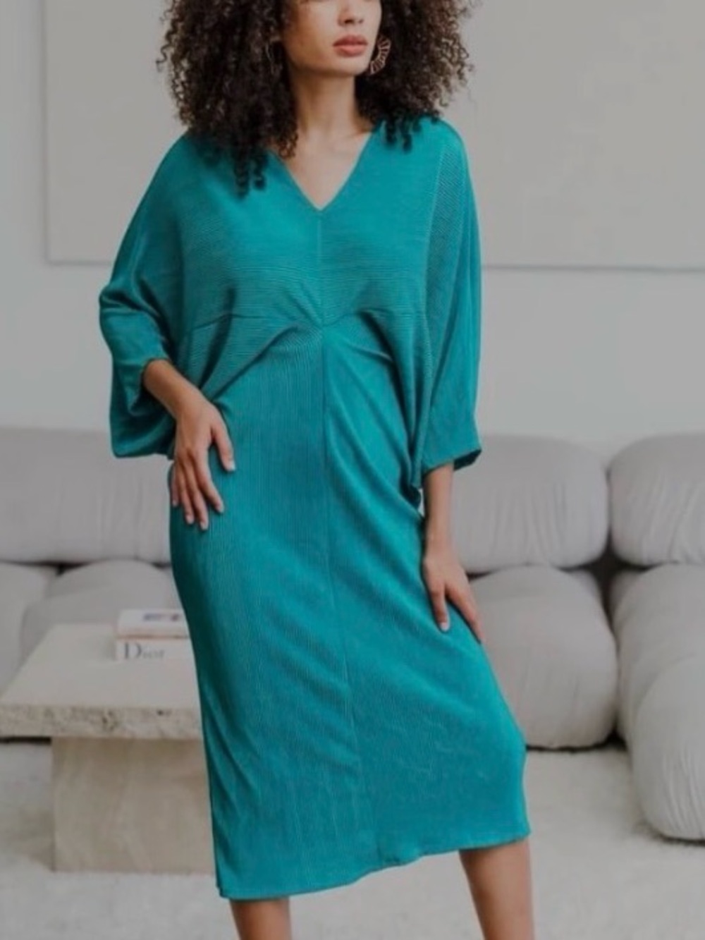 byVINNIK Sitzprobe Dress "Turquoise" - Picture 2 of 5